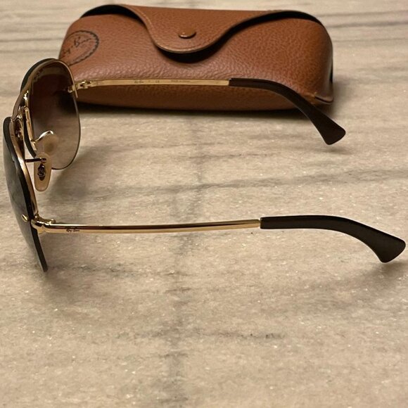 Ray-Ban Brown Sunglasses RB 3449 *** MUST SEE *** - Picture 3 of 6